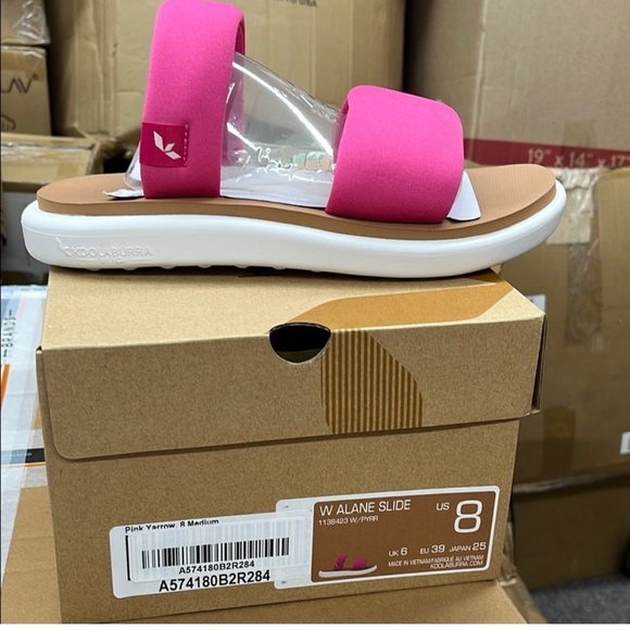 Koolaburra Shoes - Koolaburra W Alane Slide Women’s Vibrant Pink
